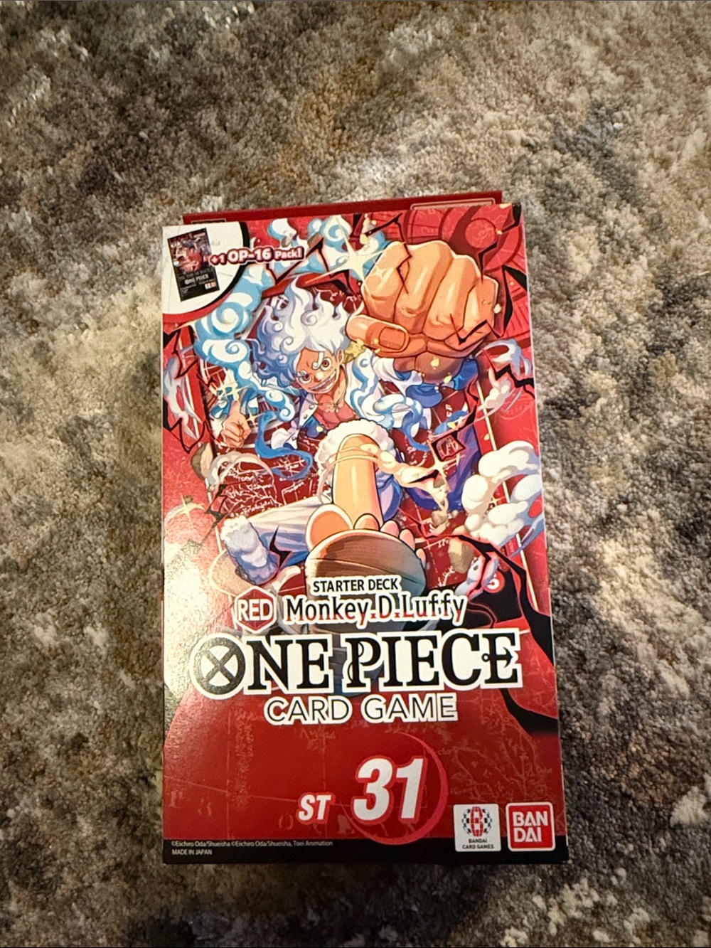 One Piece Card Game Starter Deck - Red Monkey D. Luffy (Bandai) ST-31